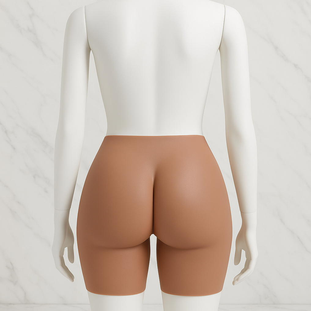 Model form wearing secret curve BBL Shapewear